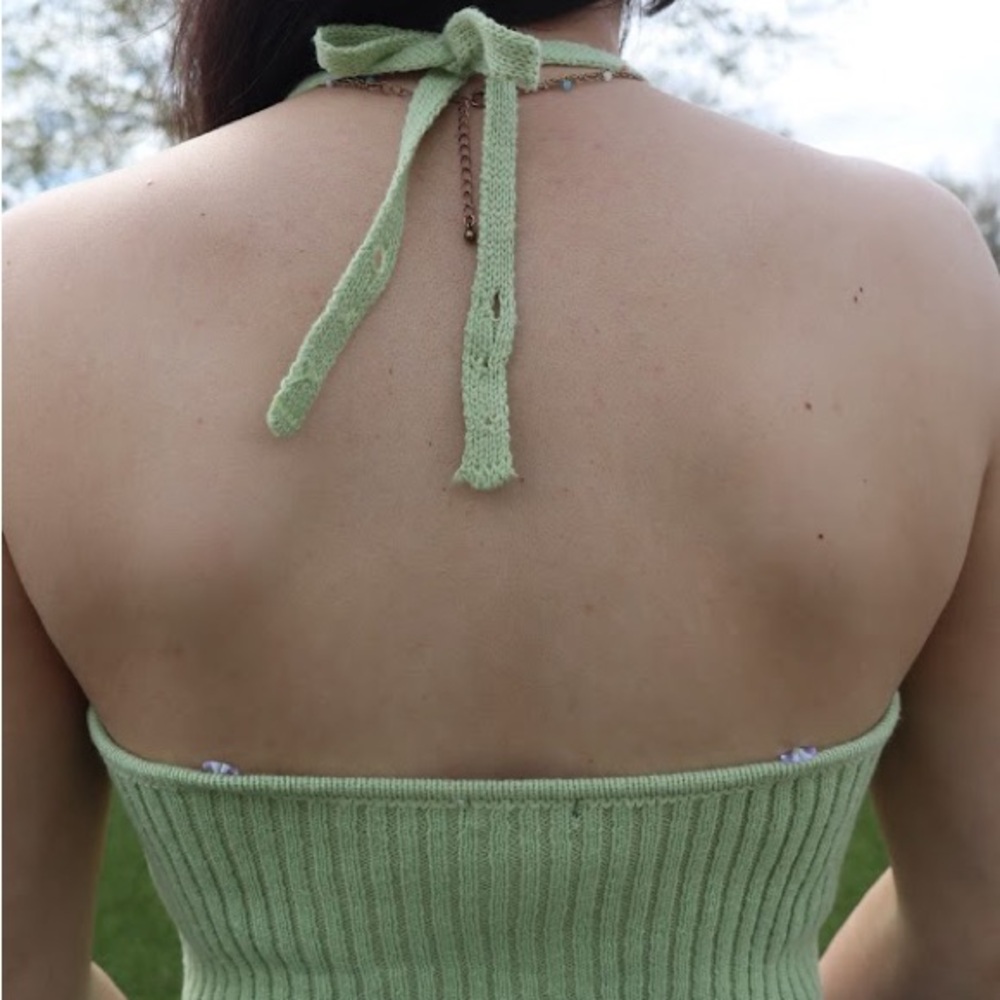 Wild Fable Green Versatile Ribbed Tank - Picture 6 of 7
